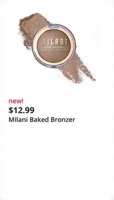 JC Penney Milani Baked Bronzer offer