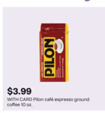 CVS Pilon café espresso ground coffee 10 oz offer