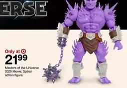 Target Masters of the Universe 2026 Movie: Spikor action figure offer