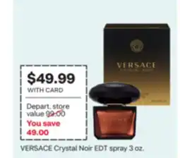 CVS VERSACE Crystal Noir EDT spray offer