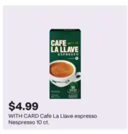 CVS Cafe La Llave espresso offer