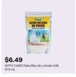 CVS DairySky dry whole milk 12.6 oz offer