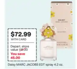 CVS Daisy MARC JACOBS EDT spray 4.2 oz offer