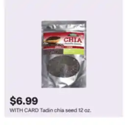 CVS Tadin chia seed 12 oz offer