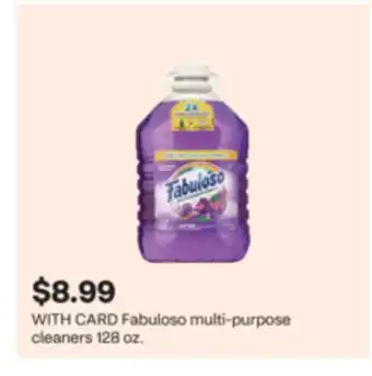 CVS Fabuloso multi-purpose cleaners 128 oz offer