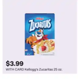 CVS Kellogg's Zucaritas 25 oz offer