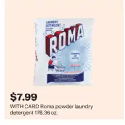 CVS Roma powder laundry detergent offer