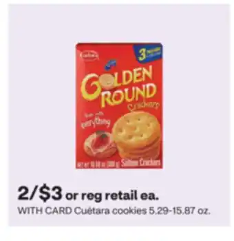 CVS Cuétara cookies 5.29-15.87 oz offer