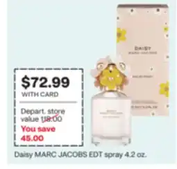 CVS Daisy MARC JACBS EDT spray 4.2 oz offer