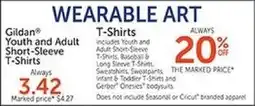 Hobby Lobby WEARABLE ART offer