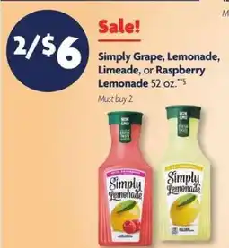 Family Dollar Simply Lemonade offer
