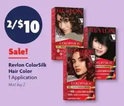 Family Dollar Revlon Colorsilk Hair Color offer
