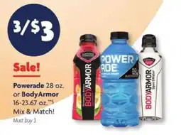 Family Dollar Powerade or Bodyarmor offer