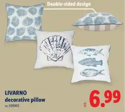 Lidl LIVARNO decorative pillow offer