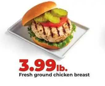 Hy-Vee Fresh ground chicken breast offer