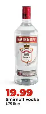 Hy-Vee Smirnoff vodka offer