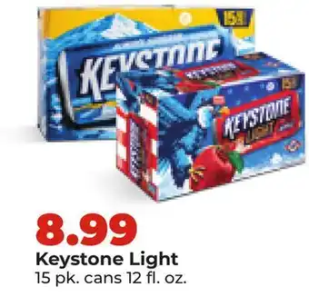 Hy-Vee Keystone Light offer