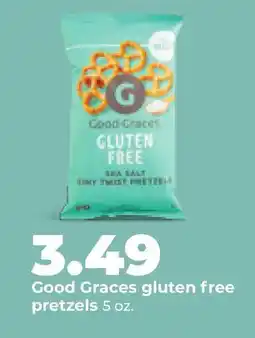 Hy-Vee Good Graces gluten free pretzels offer