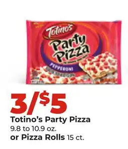 Hy-Vee Totino's Party Pizza or Pizza Rolls offer