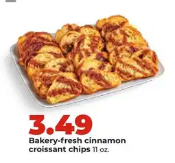 Hy-Vee Bakery-fresh cinnamon croissant chips offer