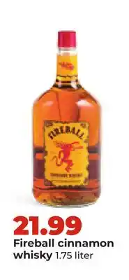 Hy-Vee Fireball cinnamon whisky offer