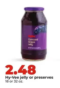 Hy-Vee Hy-Vee jelly or preserves offer