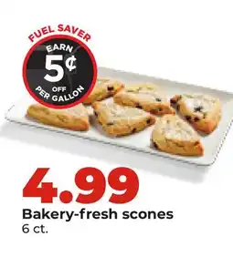 Hy-Vee Bakery-fresh scones offer