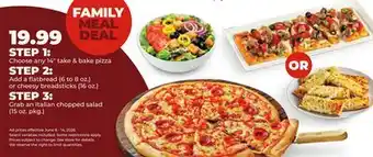 Hy-Vee FAMILY MEAL DEAL offer