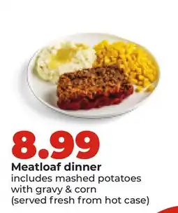 Hy-Vee Meatloaf dinner offer