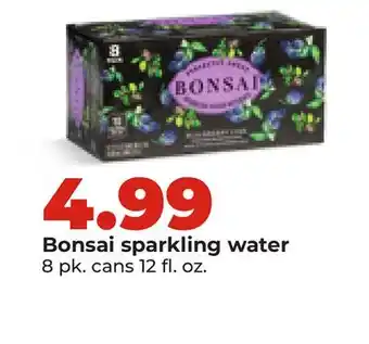 Hy-Vee Bonsai sparkling water offer