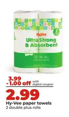 Hy-Vee Hy-Vee paper towels offer