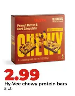Hy-Vee Hy-Vee chewy protein bars offer