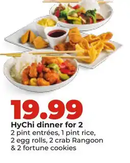 Hy-Vee HyChi dinner for 2 offer