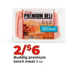 Hy-Vee Buddig premium lunch meat offer