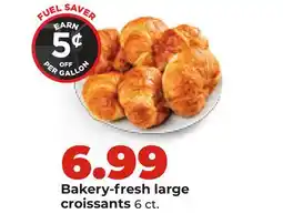 Hy-Vee Bakery-fresh large croissants offer