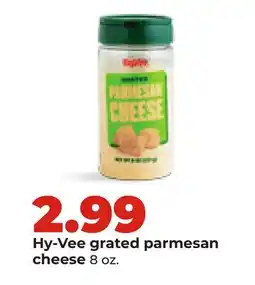 Hy-Vee Hy-Vee grated parmesan cheese offer