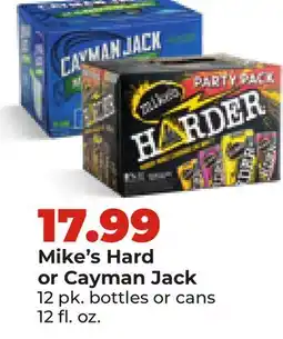 Hy-Vee Mike's Hard or Cayman Jack offer