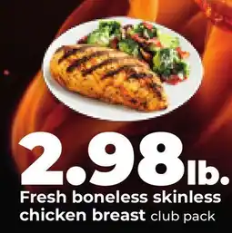 Hy-Vee Fresh boneless skinless chicken breast offer