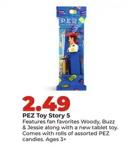 Hy-Vee PEZ Toy Story 5 offer