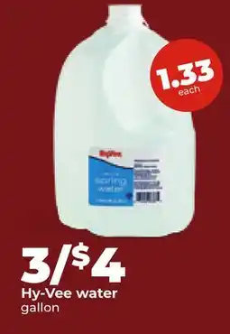 Hy-Vee Hy-Vee water offer