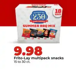 Hy-Vee Frito-Lay multipack snacks offer