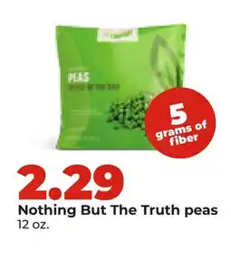 Hy-Vee Nothing But The Truth peas offer