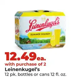 Hy-Vee Leinenkugel's offer
