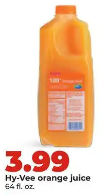 Hy-Vee Hy-Vee orange juice offer
