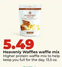 Hy-Vee Heavenly Waffles waffle mix offer