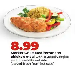 Hy-Vee Market Grille Mediterranean chicken meal offer