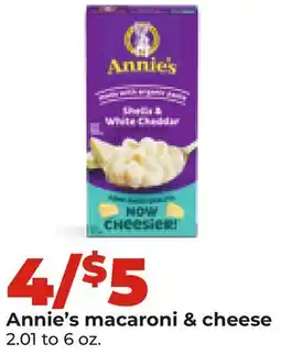 Hy-Vee Annie's macaroni & cheese offer