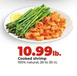 Hy-Vee Cooked shrimp offer
