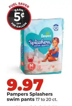 Hy-Vee Pampers Splashers swim pants offer