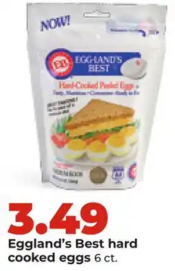 Hy-Vee Eggland's Best hard cooked eggs offer